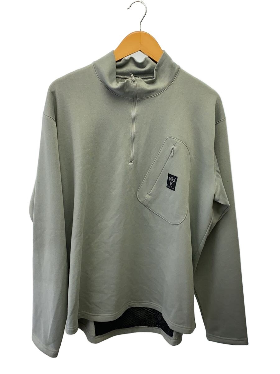 【中古】South2 West8(S2W8)◆Zipped Pocket Pullover Shirt/ティーシャツプルオーバー/L/ポリ/QV603【メンズウェア】