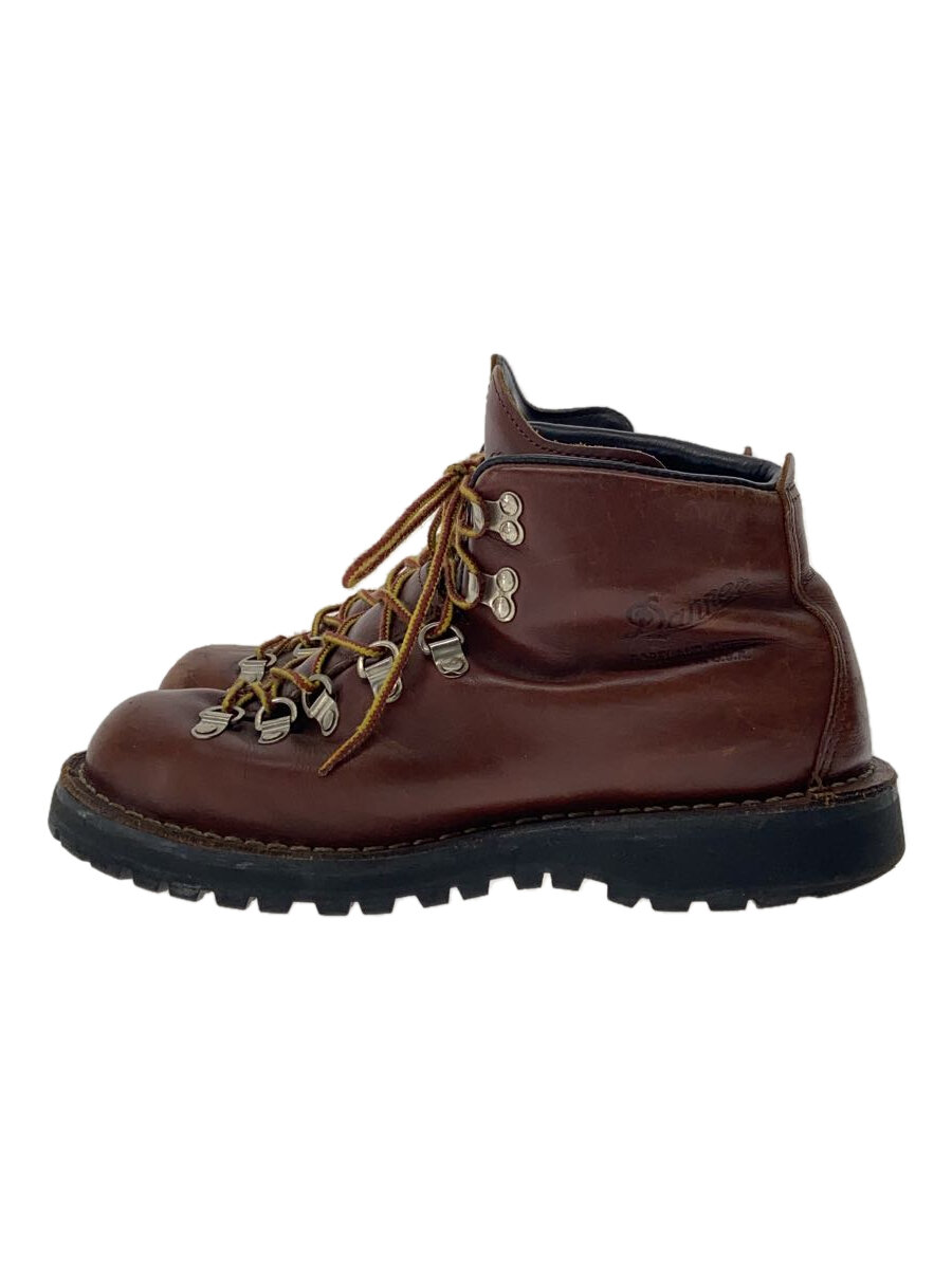 【中古】Danner◆レースアップブーツ/US6.5/BRW/なめし革/30520X/沓底減り有/キズ有【シューズ】