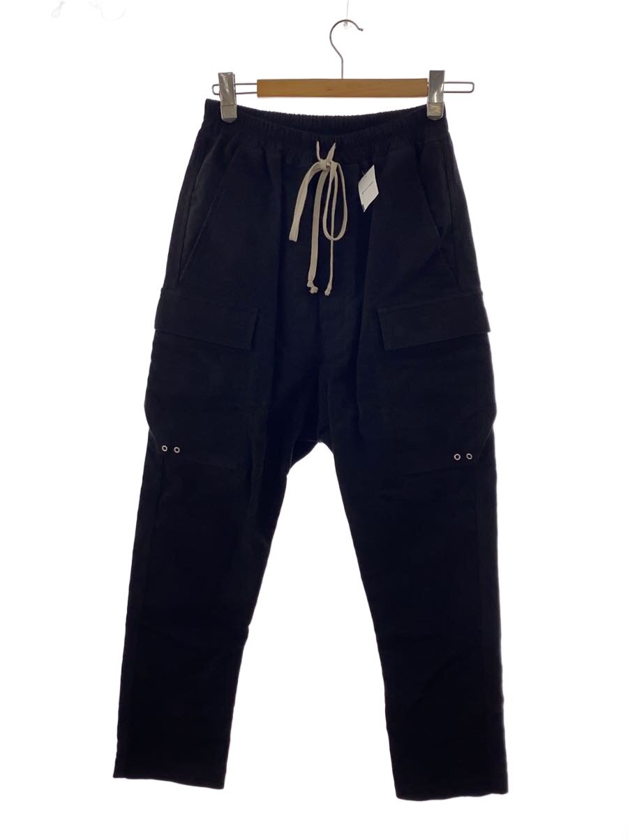 【中古】Rick Owens◆下つ方/36/綿織物/黒いこと/RU02D6379-肺結核/リックオウエンス//【メンズウェア】