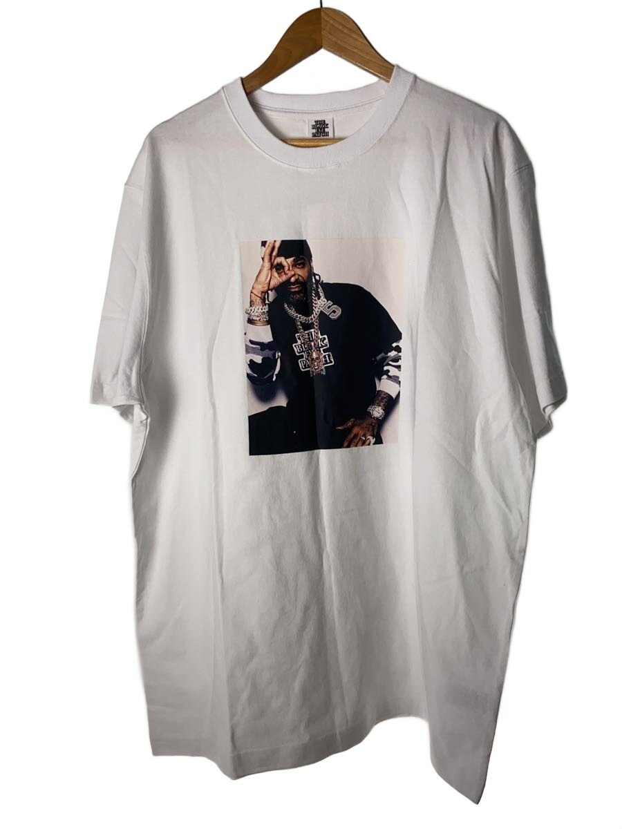 【中古】Blackeyepatch◆25SS/JIM JONES/ティーシャツ/XXL/綿織物/WHT/BEPSS25E149【メンズウェア】