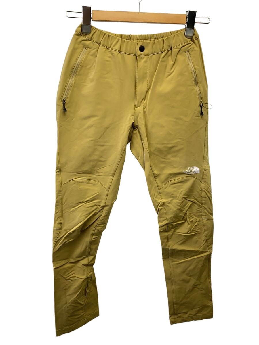 【中古】THE NORTH FACE◆ALPINE LIGHT PANT_アルパインライトパンツ/S/ナイロン/BEG【レディースお召しもの】