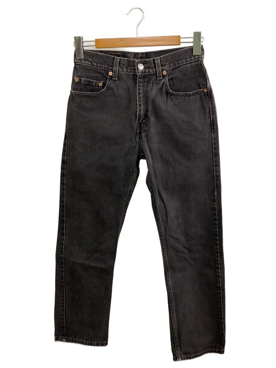 【中古】Levi’s◆90s/後染め/引っ切り無いズボン下/29/綿織物/BLK/無地【メンズウェア】
