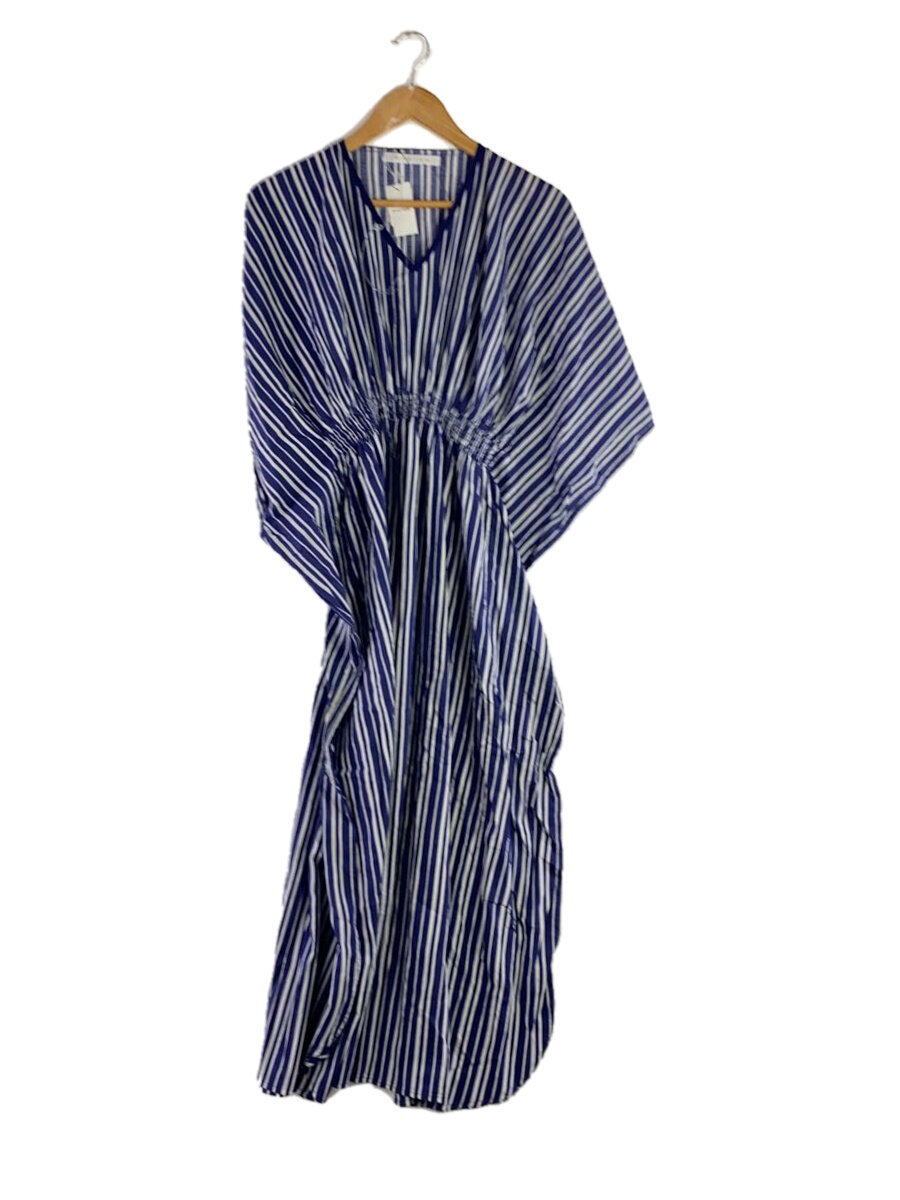 【中古】MARIHA◆ノースリーブワンピース/コットン/BLU/ストライプ【レディースウェア】｜2ｎｄ STREET 店