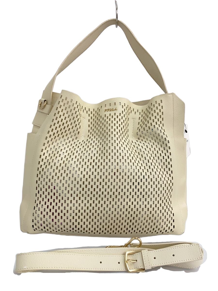 【中古】FURLA◆トートバッグ/レザー/CRM【バッグ】|2nd STREET 店