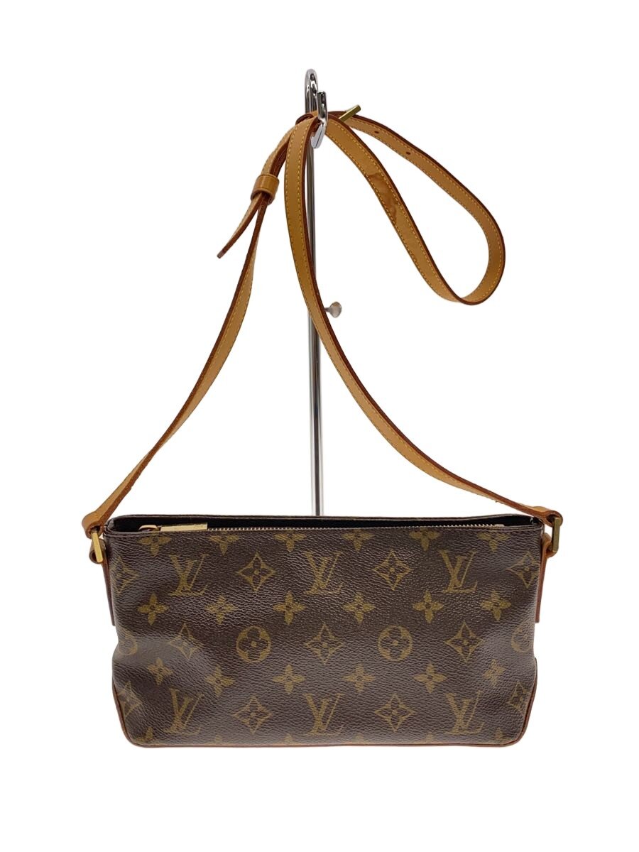 【中古】LOUIS VUITTON◆トローター_モノグラム・キャンバス/PVC/ブラウン/総柄【バッグ】|2nd STREET 店