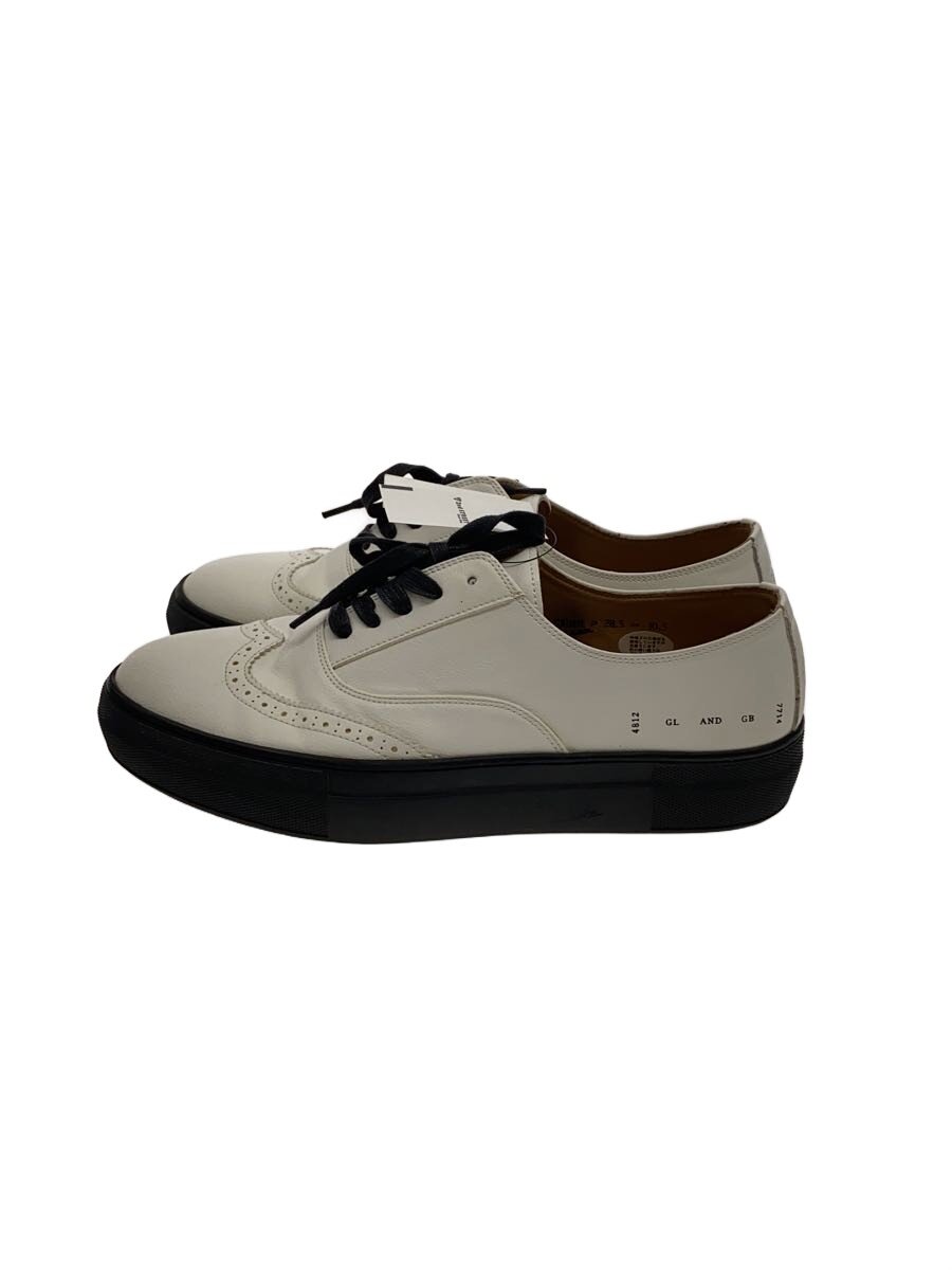 【中古】CRIMIE◆ローカットスニーカー/28.5珊/WHT/なめし革【シューズ】