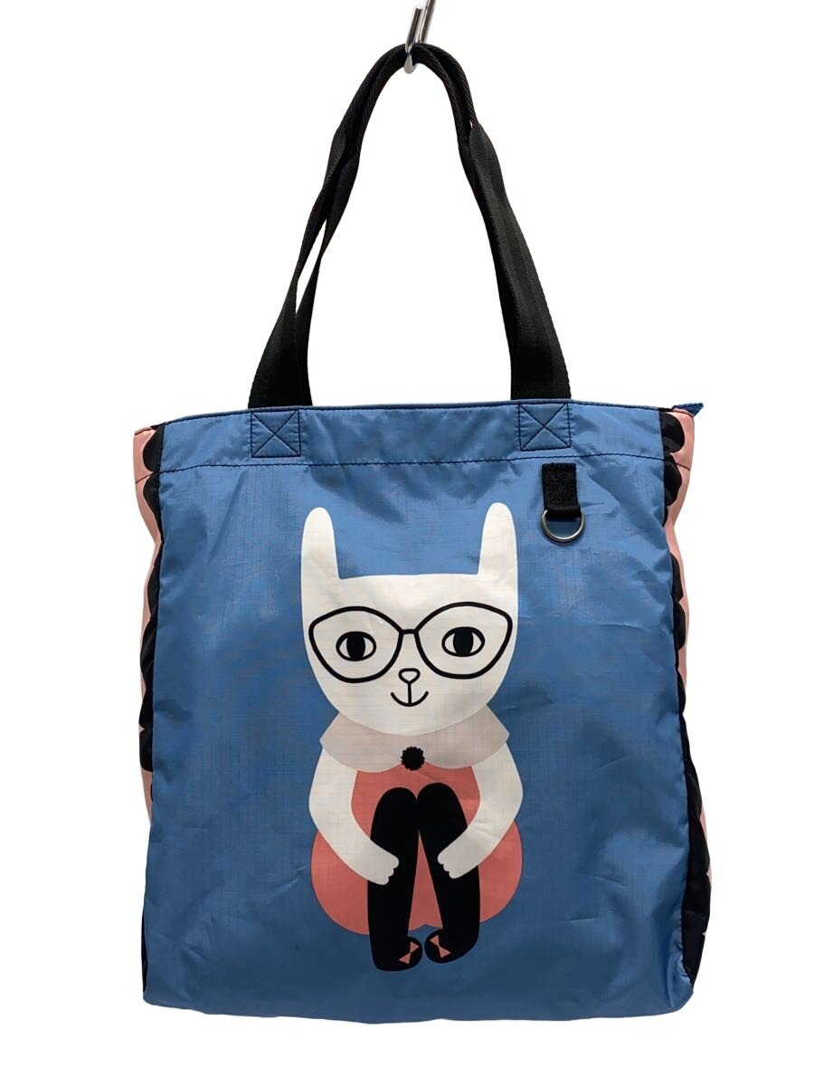 【中古】LESPORTSAC◆為損ない・あだっぽい女/オードリー・ジーン/トートバッグ/ポリエステル/BLU/刷り上げる【御徒面子】