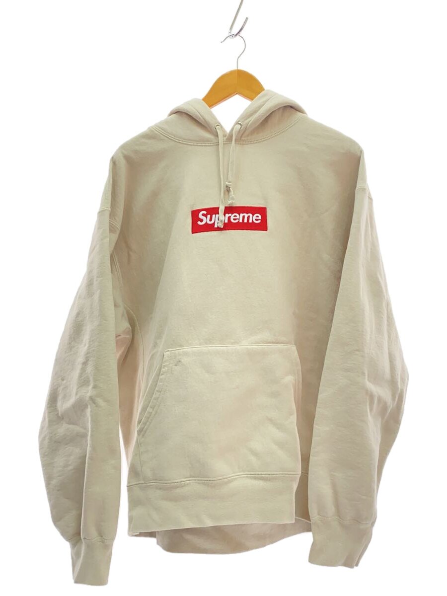 【中古】Supreme◆パーカー/L/綿織物/BEG【メンズウェア】