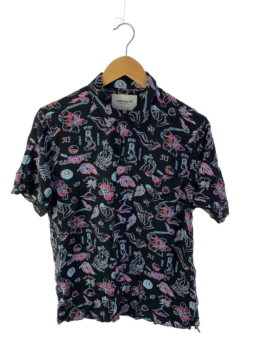 【中古】Carhartt◆アロハシャツ/S/レーヨン/BLK【メンズウェア】｜2ｎｄ STREET 店