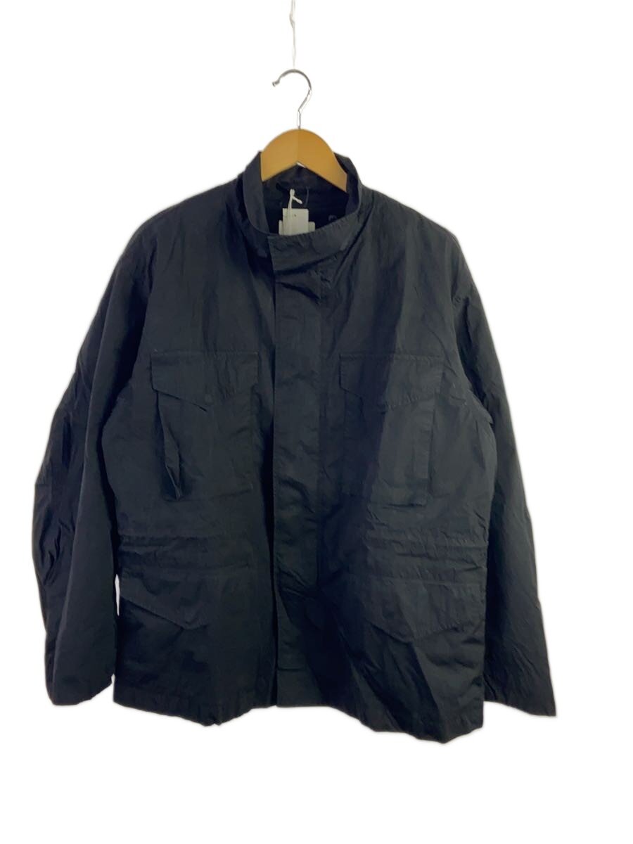 【中古】ATON◆ナイロン上衣/46/ナイロン/BLK/無地/JK.AG.CW.6971【メンズウェア】