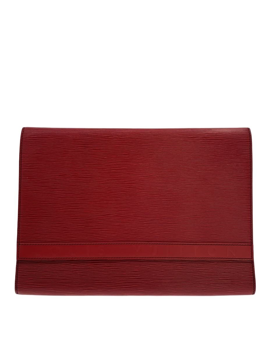 【中古】LOUIS VUITTON◆エピ/クラッチペダル御徒面子/二番め御徒面子/RED【御徒面子】