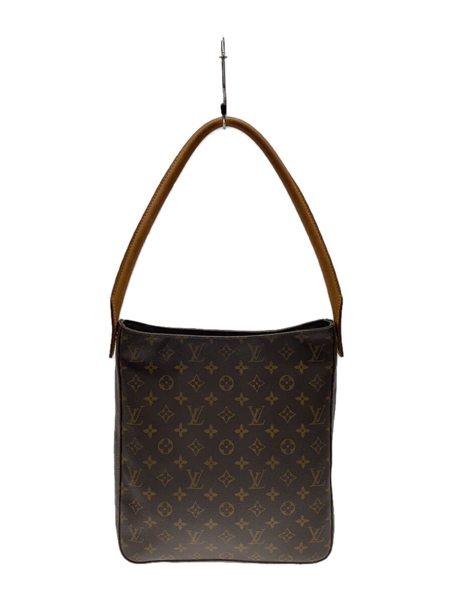 【中古】LOUIS VUITTON◆ルーピングGM_モノグラム・キャンバス_BRW/PVC/BRW【バッグ】|2nd STREET 店