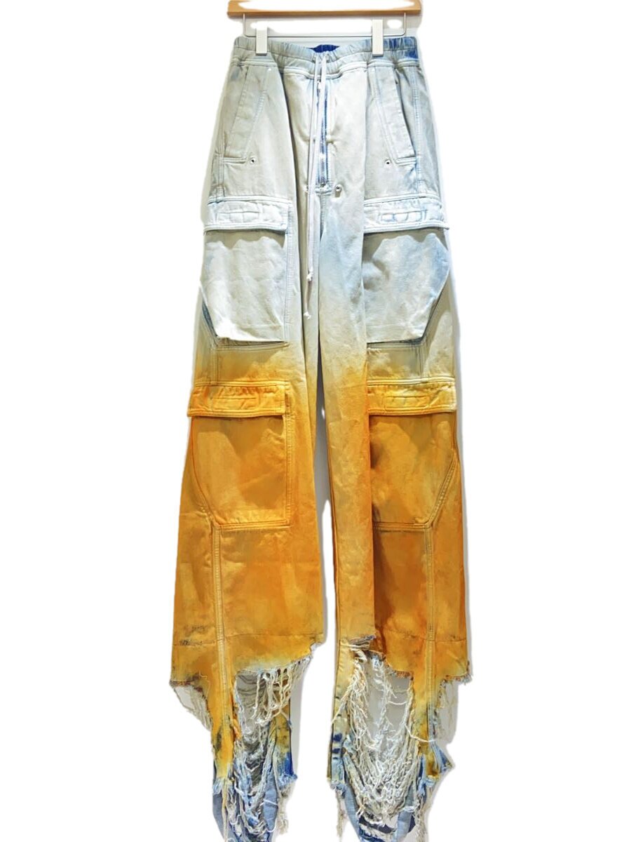 【中古】RICK OWENS DRKSHDW◆Double Cargo Jumbo Belas/ボトム/M/コットン/CRM/du01d1398-dkydfr//【メンズウェア】|2nd STREET 店