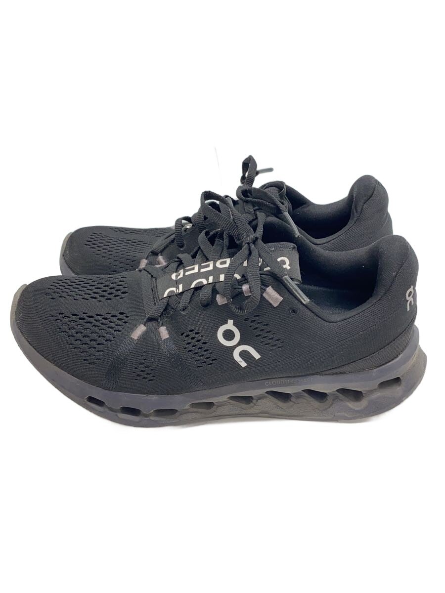 【中古】On◆駈けっくらシューズ/スポーツウェアー/24.5/BLK/3wd10440485【運動競技】