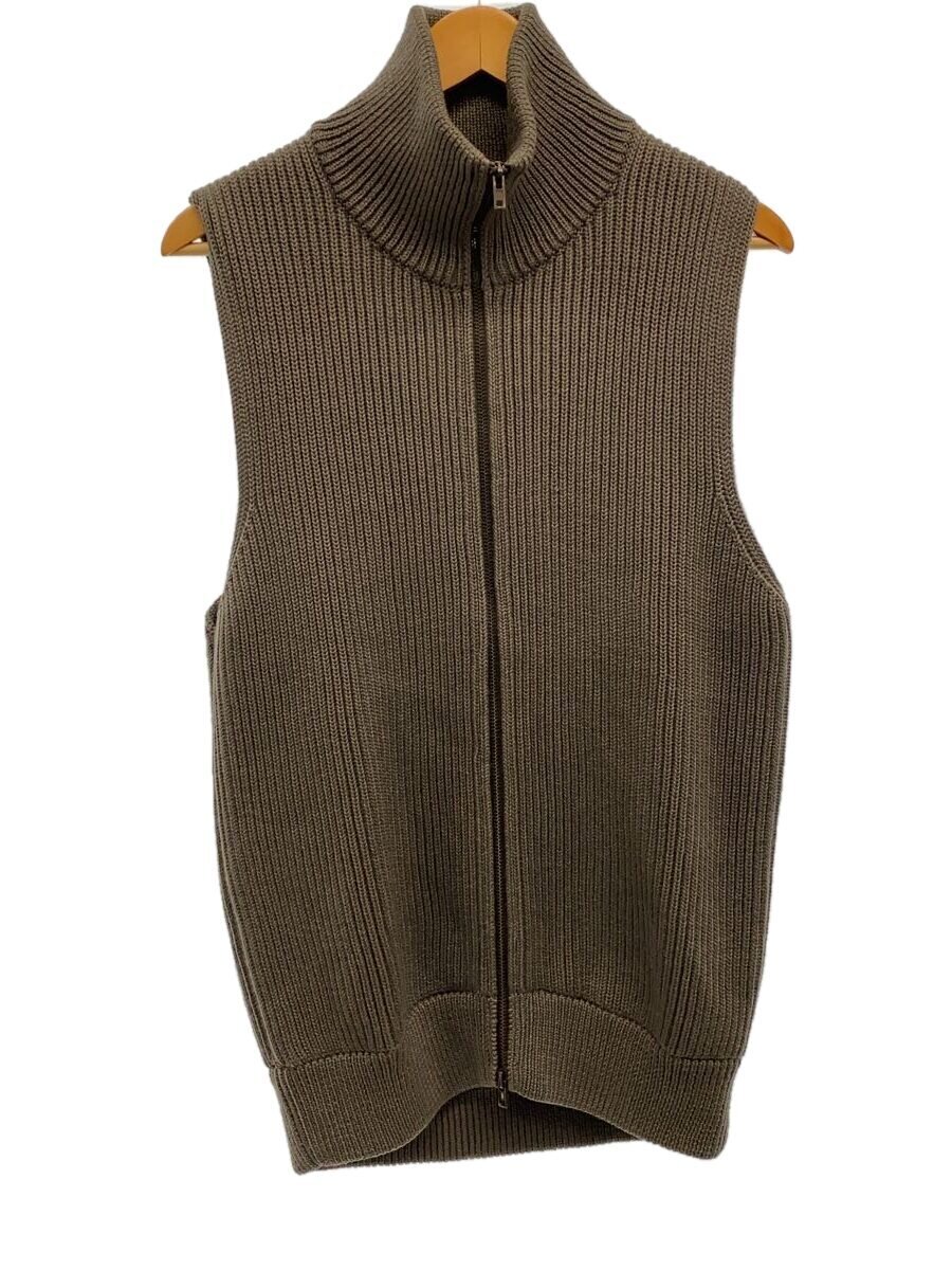 【中古】Maison Margiela◆13AW/ドライバーズニットベスト/S/羊毛/KHK/無地/S30GP0126【メンズウェア】