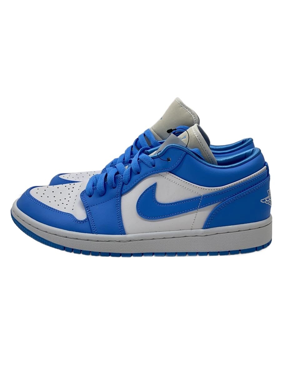 【中古】NIKE◆AIR JORDAN 1 LOW/28.5糎/BLU【シューズ】