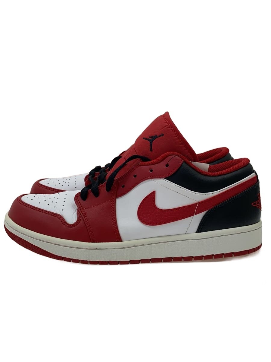 【中古】NIKE◆AIR JORDAN 1 LOW_エアジョーダン 1 置き目/28糎/RED【シューズ】