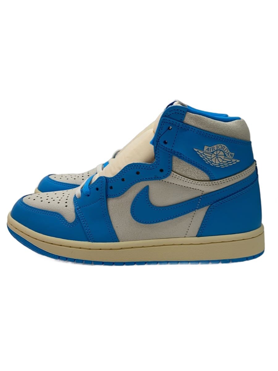 【中古】NIKE◆AIR JORDAN 1 HIGH OG_エア湖 ジョーダン 1 HIGH OG/28珊/BLU【シューズ】