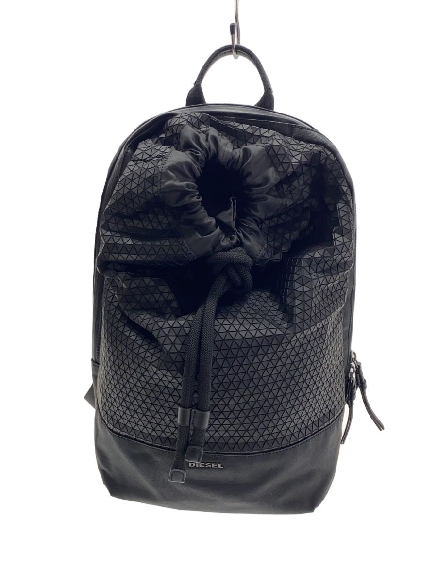 【中古】DIESEL◆背嚢/黒いこと//【御徒面子】