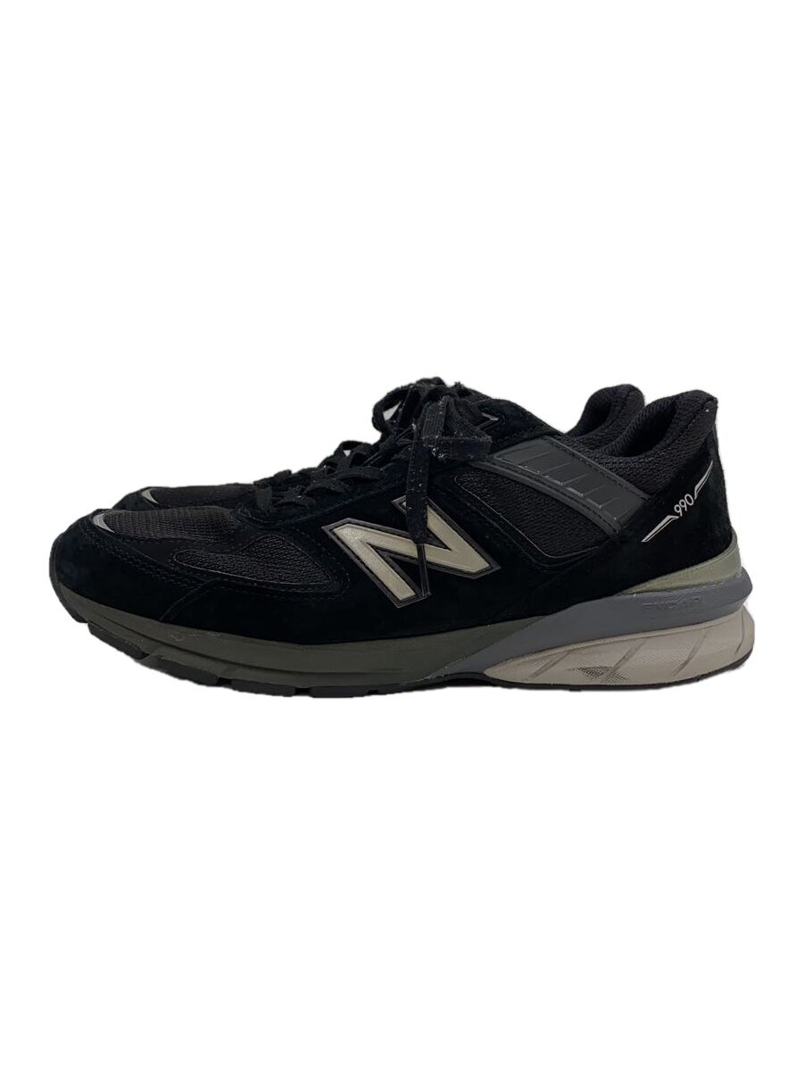 【中古】NEW BALANCE◆M990//黒いこと/28糎/BLK/ローカットスニーカー/990【シューズ】
