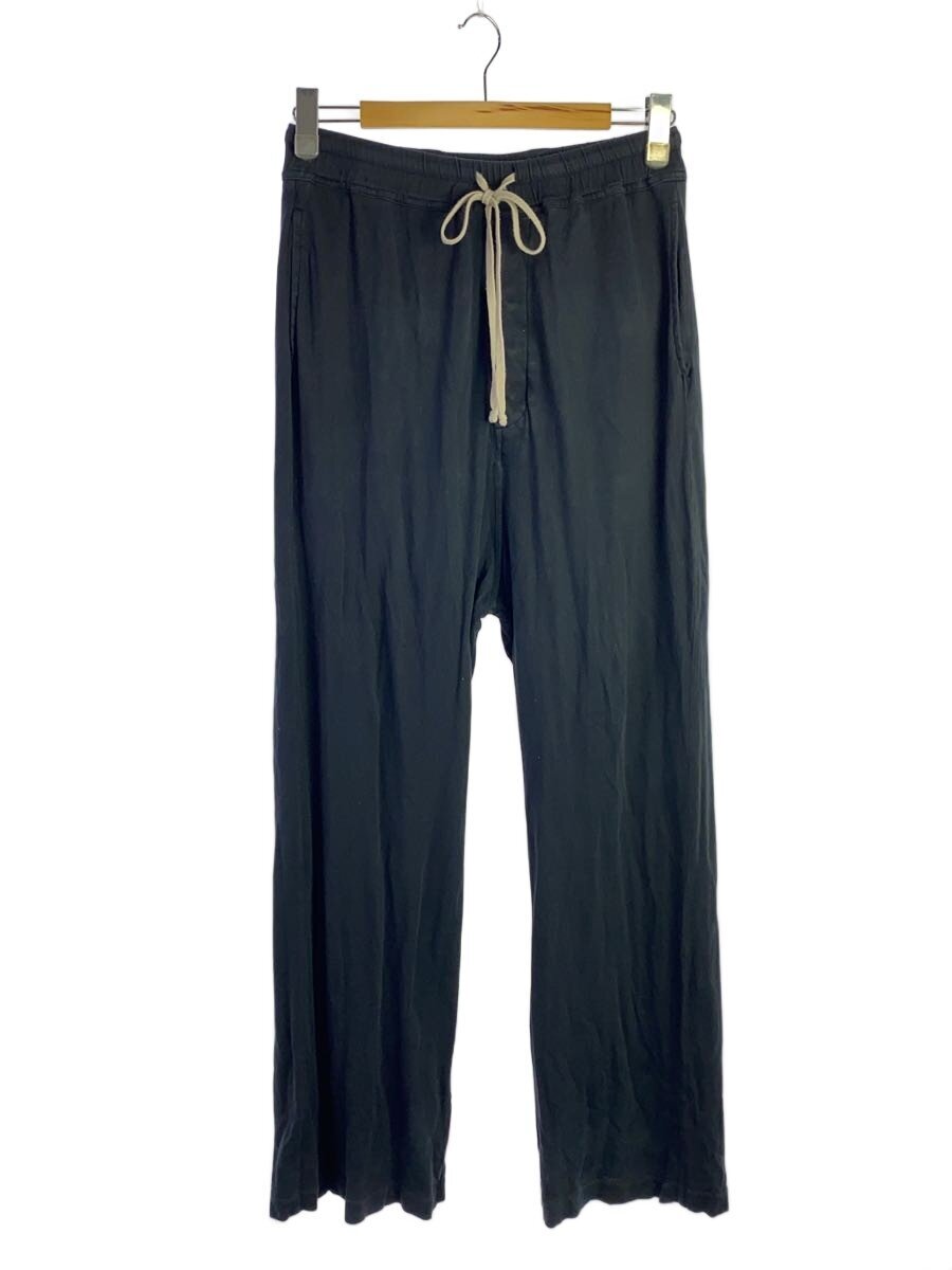 【中古】RICK OWENS DRKSHDW◆18SS/DRAWSTRING LONG PANTS/XS/コットン/BLK/無地/DU18F7388【メンズウェア】|2nd STREET 店