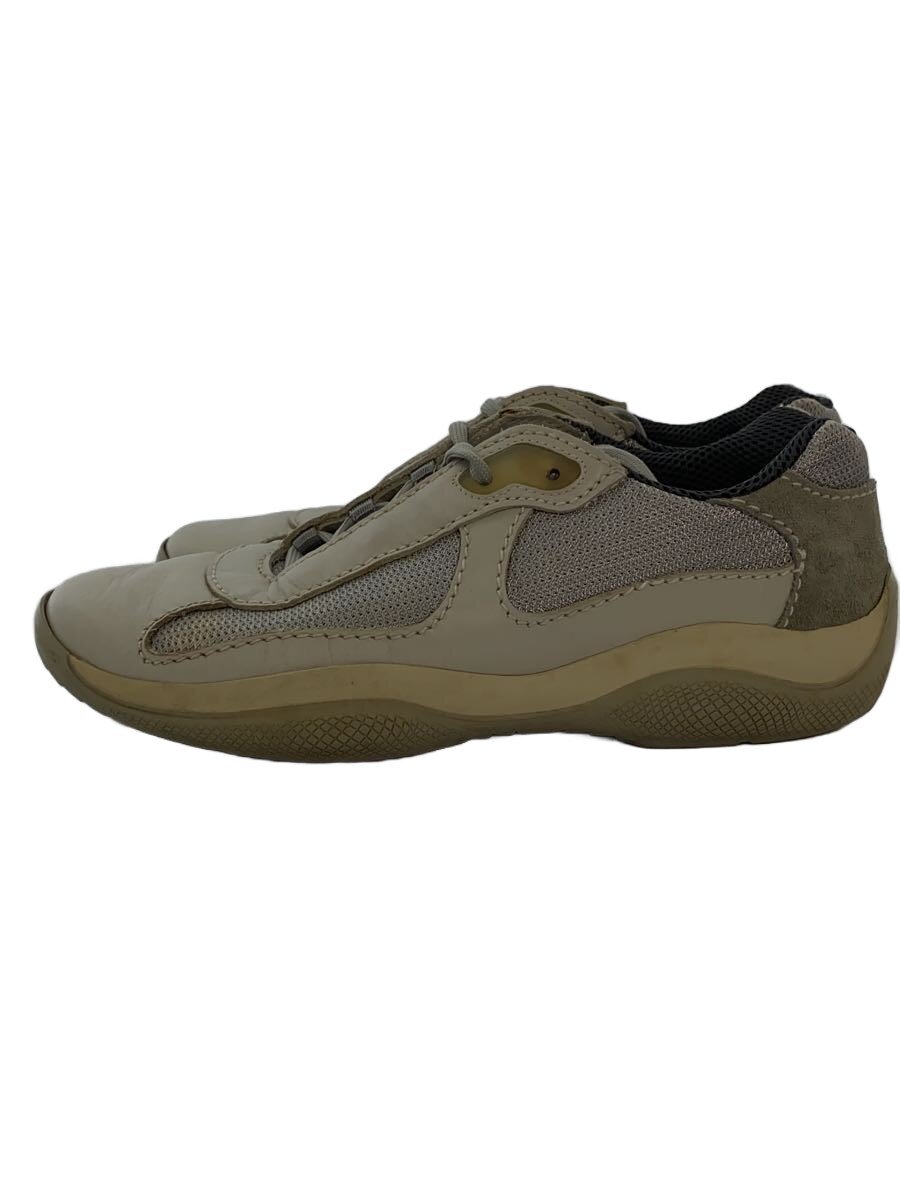 【中古】PRADA SPORT◆ローカットスニーカー/UK8.5/GRY【シューズ】