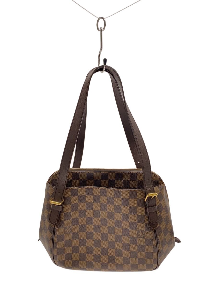【中古】LOUIS VUITTON◆ベレムMM_ダミエ・エベヌ/PVC/BRW【御徒面子】