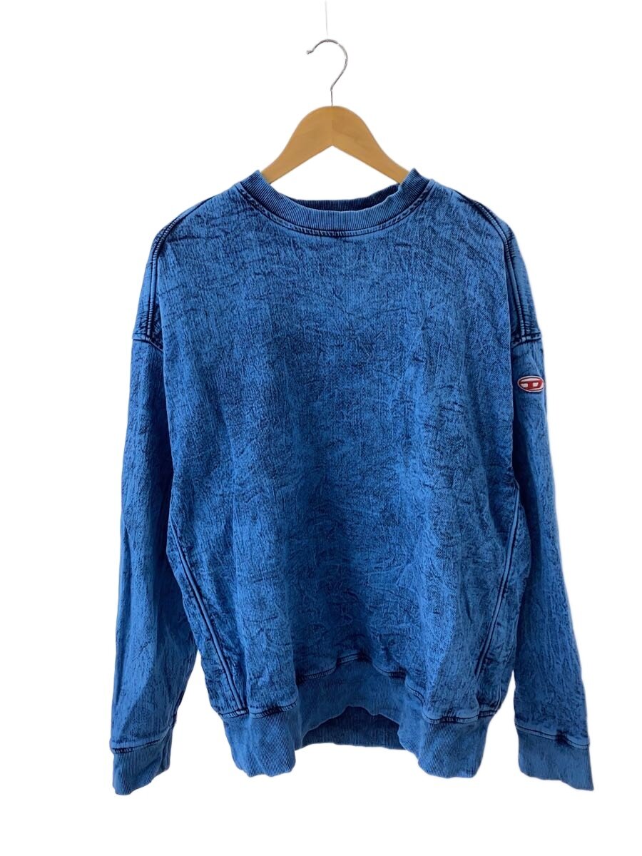 【中古】DIESEL◆汗水/M/綿織物/BLU/D-KRIB-NE-FS【メンズウェア】
