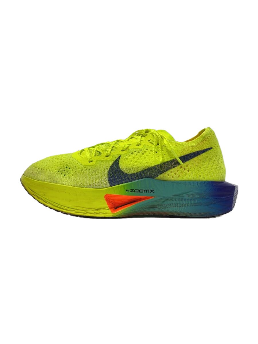 【中古】NIKE◆VAPORFLY 3_ヴェイパーフライ 3/25糎/YLW【シューズ】