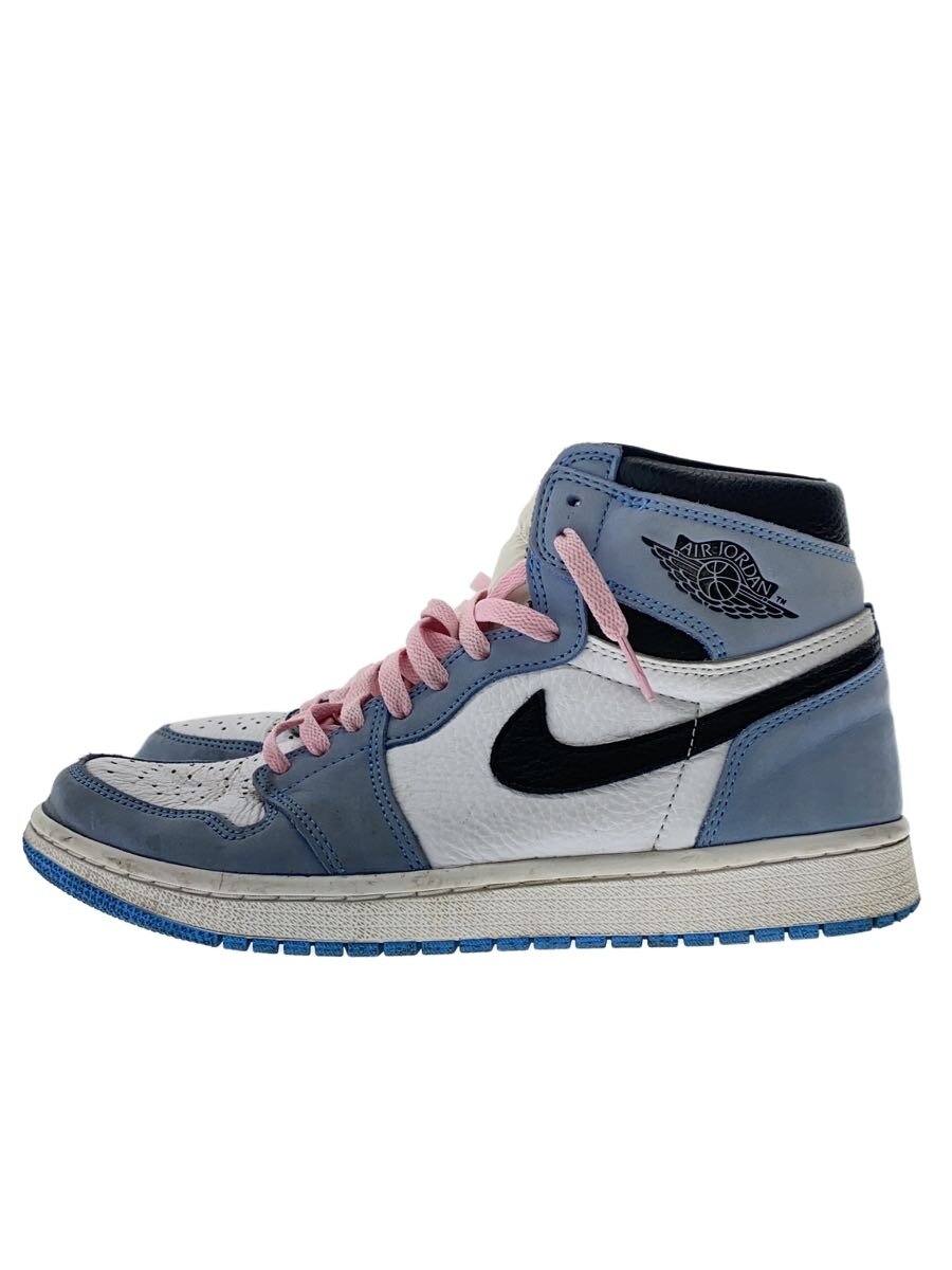 【中古】NIKE◆AIR JORDAN 1 RETRO HIGH OG_エアジョーダン 1 レトロ 御機嫌 OG/26.5糎/BLU【シューズ】