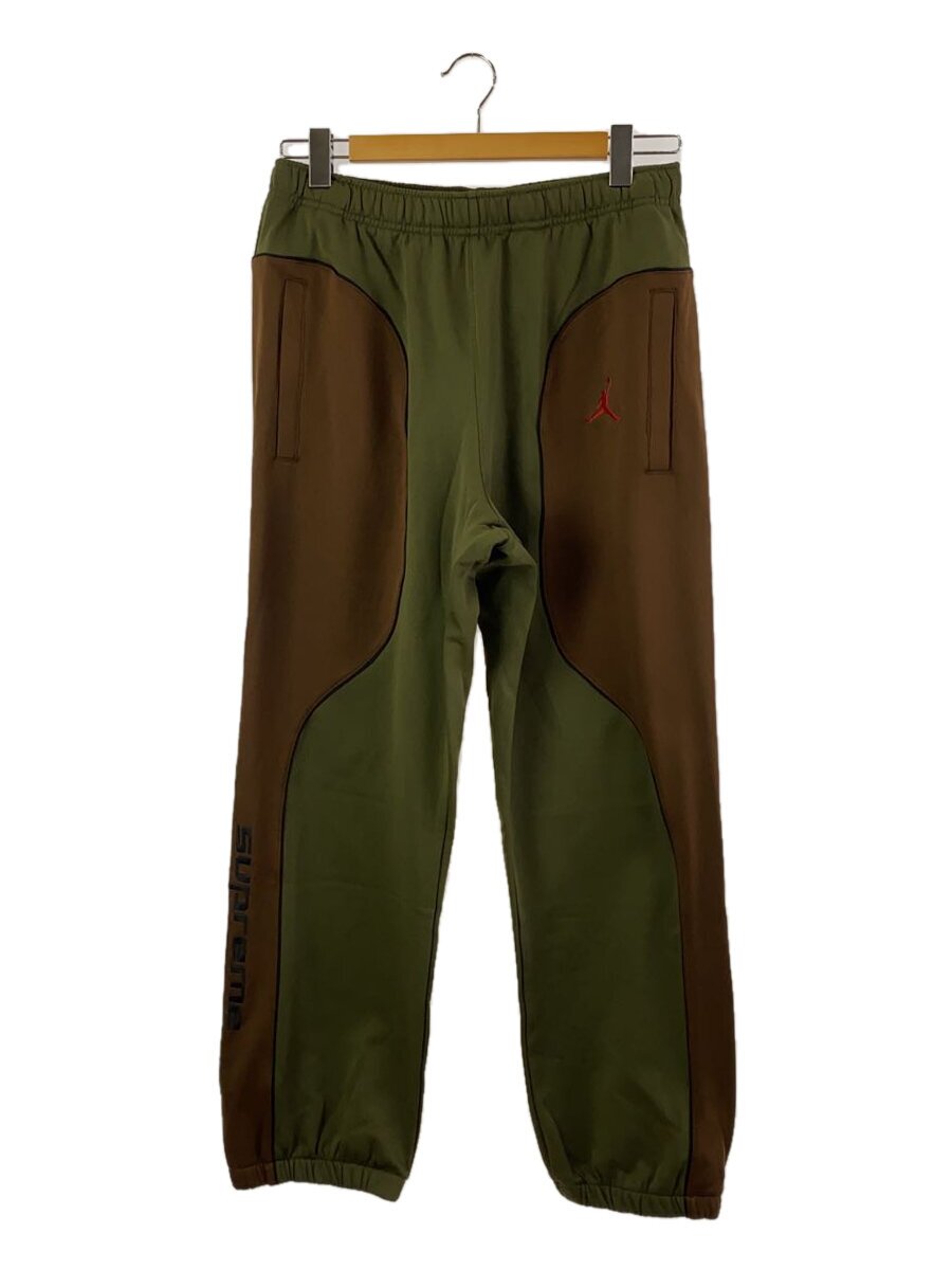 【中古】NIKE◆24FW/×Jordan Tricot Track Pant Brow/S/ポリエステル/GRN【メンズウェア】