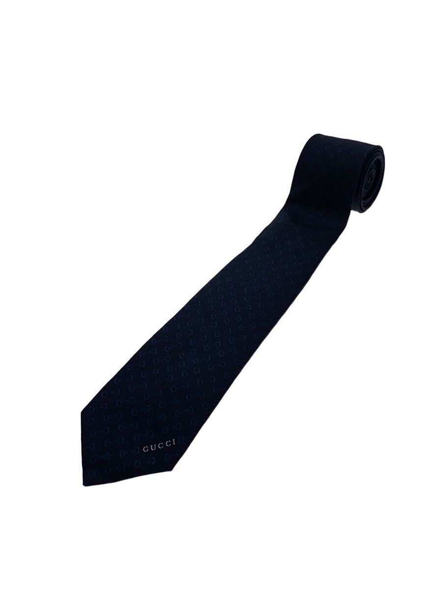 【中古】GUCCI◆ネクタイ/シルク/NVY/メンズ【服飾雑貨他】｜2ｎｄ STREET 店 9,953円
