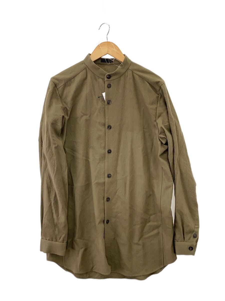 【中古】DEVOA◆LANIFICIO FALIERO SARTI/長袖プルオーバー/ダンス楽隊色つや/3/羊毛/KHK//【メンズウェア】