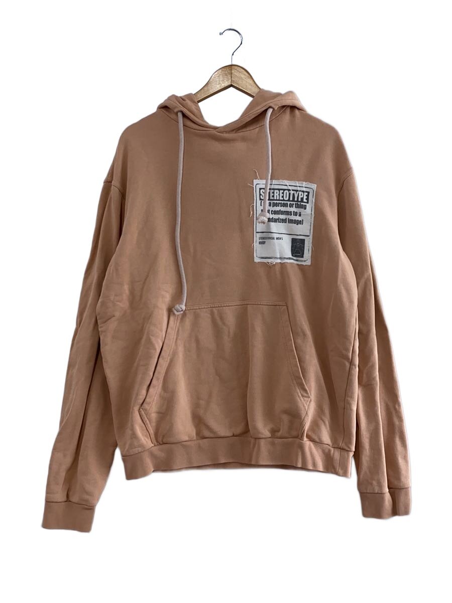 【中古】Maison Margiela◆STEREOTYPE パーカー/綿織物/48/さくら色ベージュ/S50GU0056【レディース御召しもの】