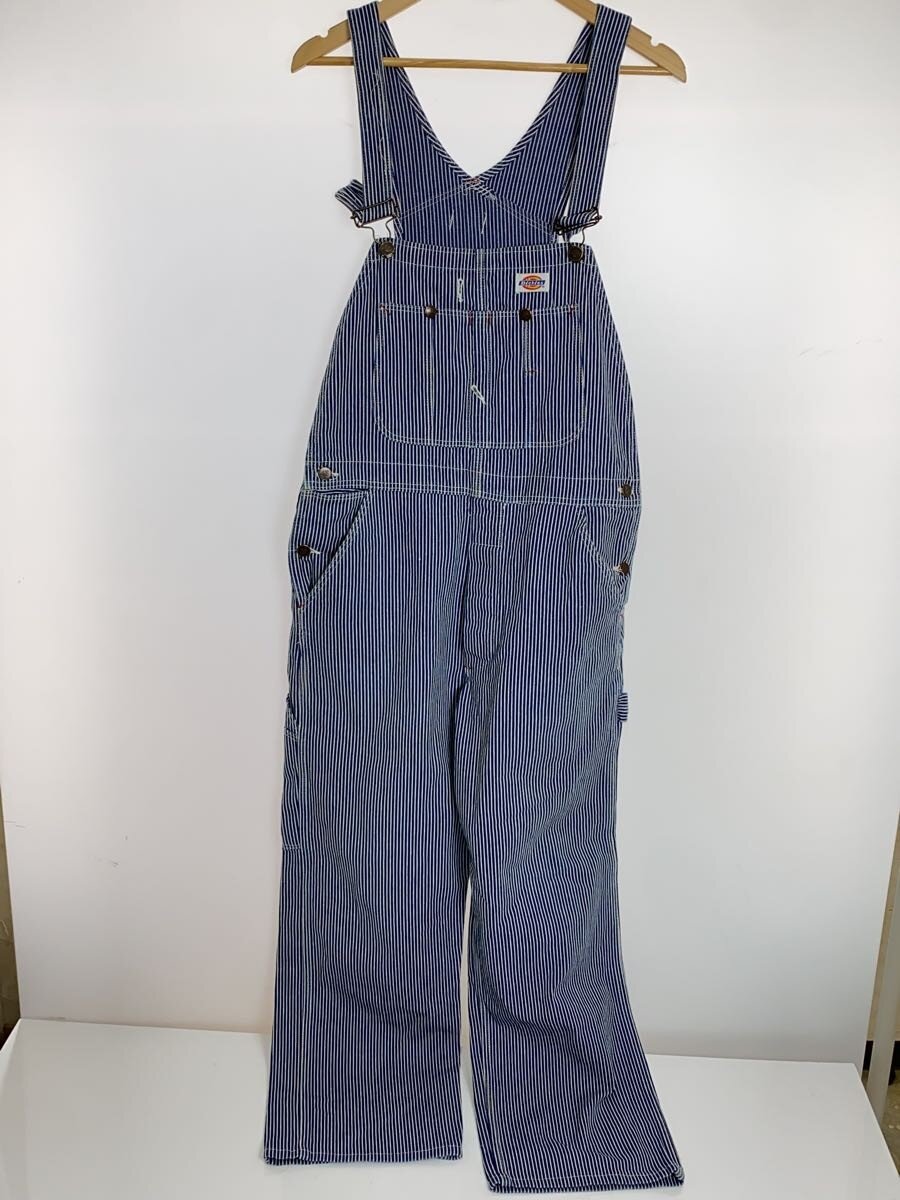 【中古】DICKIES◆オーバーオール/32/コットン/IDG/ヒッコリーストライプ【メンズウェア】｜2ｎｄ STREET 店