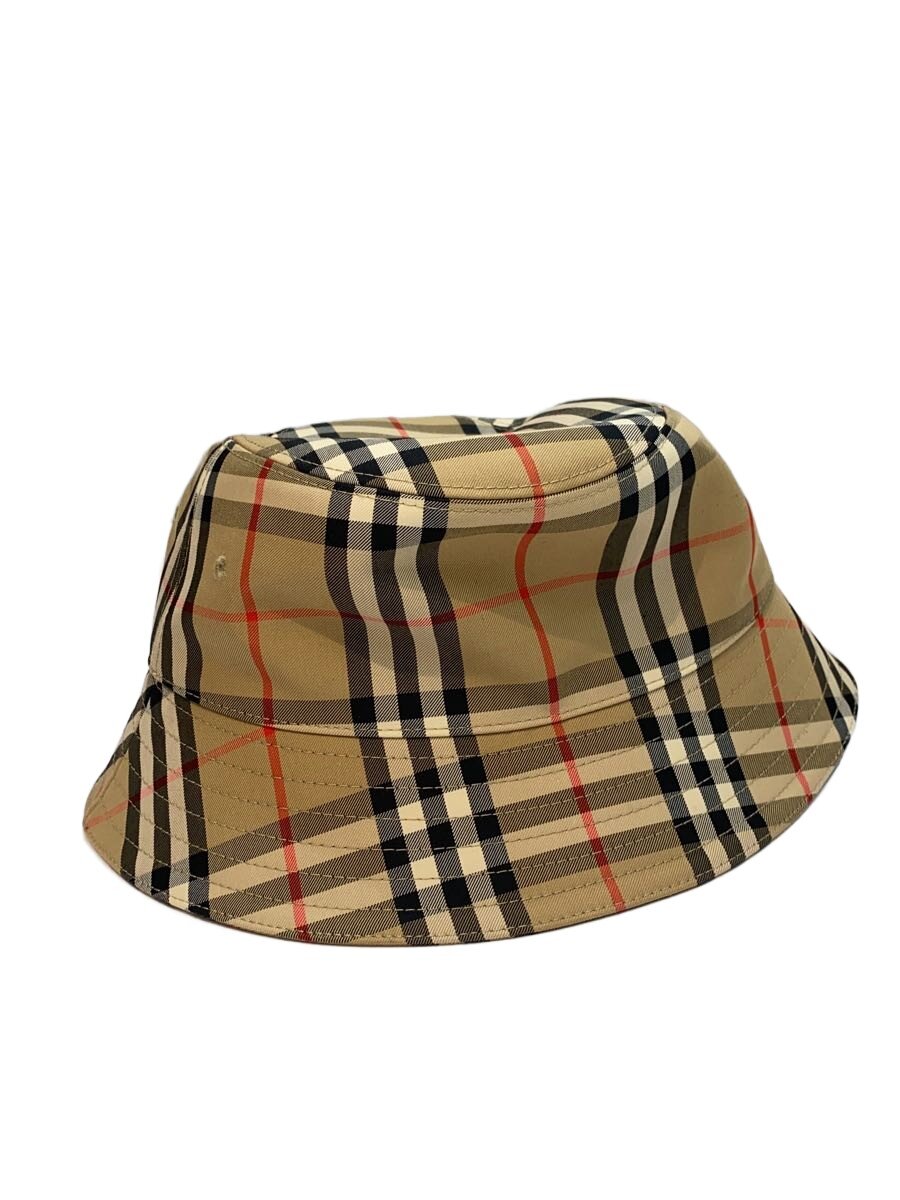 【中古】BURBERRY◆井戸釣瓶かぶり笠/S/綿織物/ベージュ/照合のしるし/レディース/8026927【服飾雑貨他】