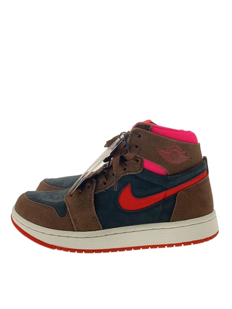 【中古】NIKE◆AIR JORDAN 1 ZOOM CMFT 2_エア ジョーダン 1 ズーム CMFT 2/24cm/BRW【シューズ】｜2ｎｄ STREET 店