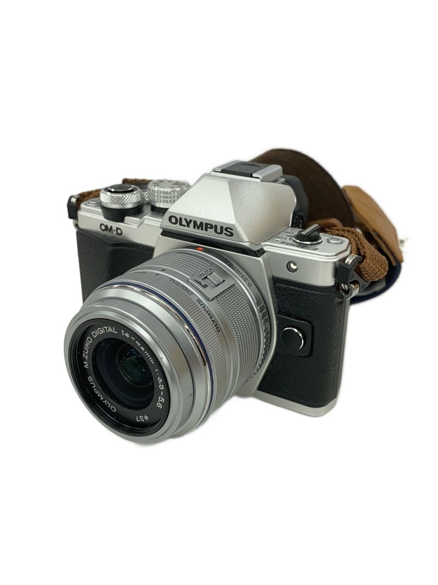 【中古】OM SYSTEM(OLYMPUS)◆デジタル一眼カメラ OM-D E-M10 Mark II EZダブルズームキット [シルバー]【カメラ】