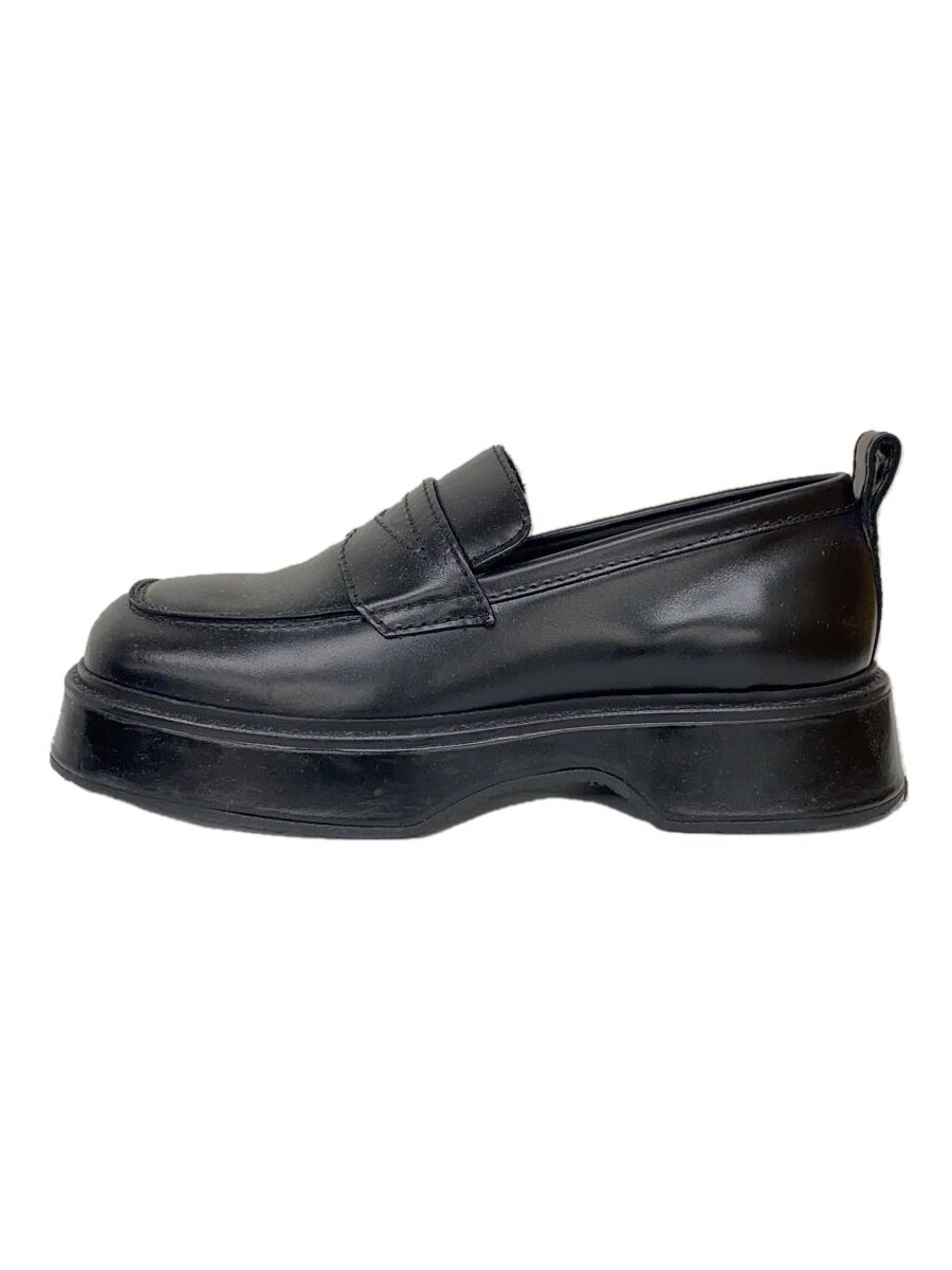 【中古】AMI PARIS◆ダッドレザーローファー/42/BLK/レザー/? NULL ?【シューズ】|2nd STREET 店