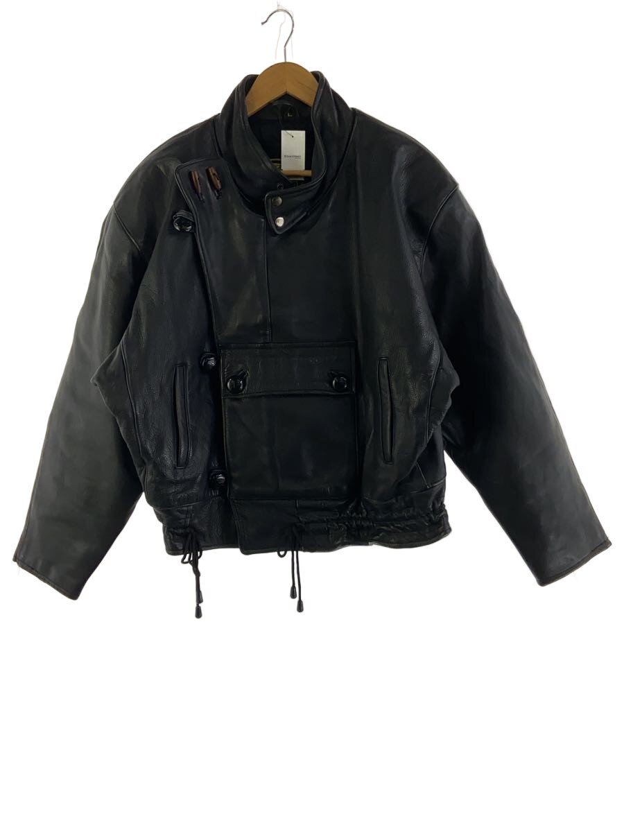 【中古】BLACK POINT/ミリタリージャケット/L/レザー/BLK【メンズウェア】|2nd STREET 店
