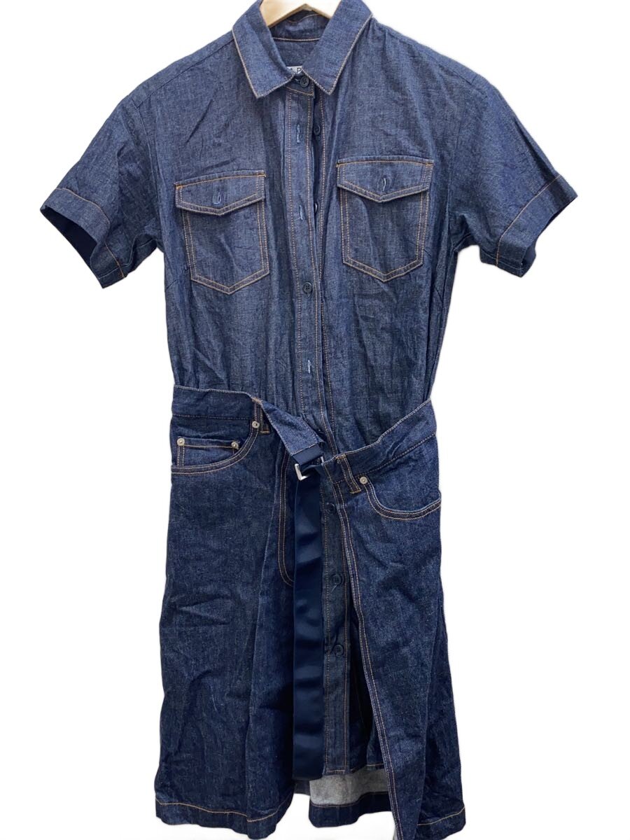【中古】A.P.C.◆半袖衣装/34/ジーンズ/IDG/21E2-COEMY-F05883//【レディース御召しもの】