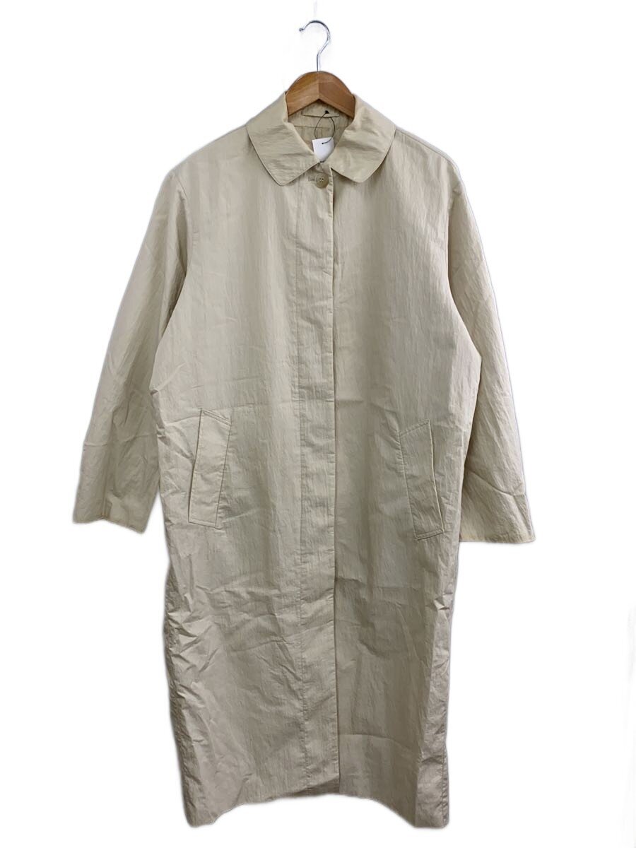 【中古】TODAYFUL◆ステンカラー厚地の外套/36/綿織物/BEG/無地/12120001【レディース御召しもの】
