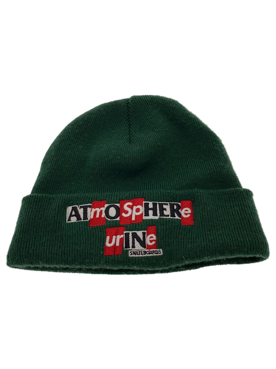 【中古】Supreme◆20FW/ANTIHERO Beanie/編み物旗がしら/--/アクリル樹脂/GRN/メンズ//【服飾雑貨他】