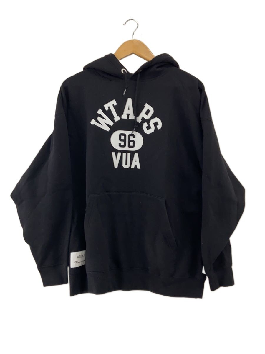 【中古】WTAPS◆パーカー/L/綿織物/BLK/C8-B114【メンズウェア】