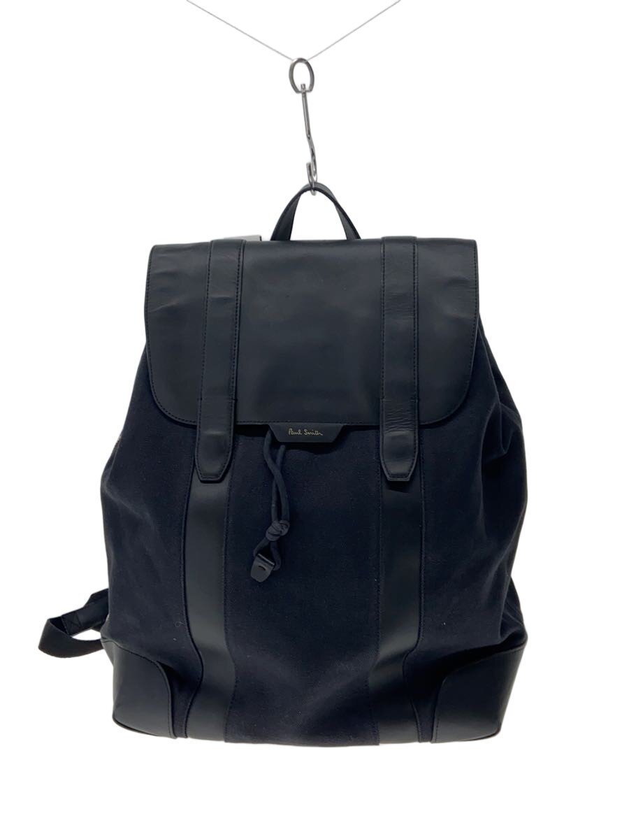【中古】Paul Smith◆背嚢/--/BLK/無地【御徒面子】