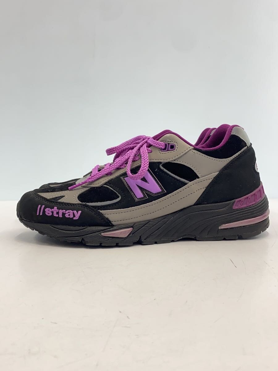 【中古】NEW BALANCE◆M991/黒いこと/UK6.5/BLK【シューズ】