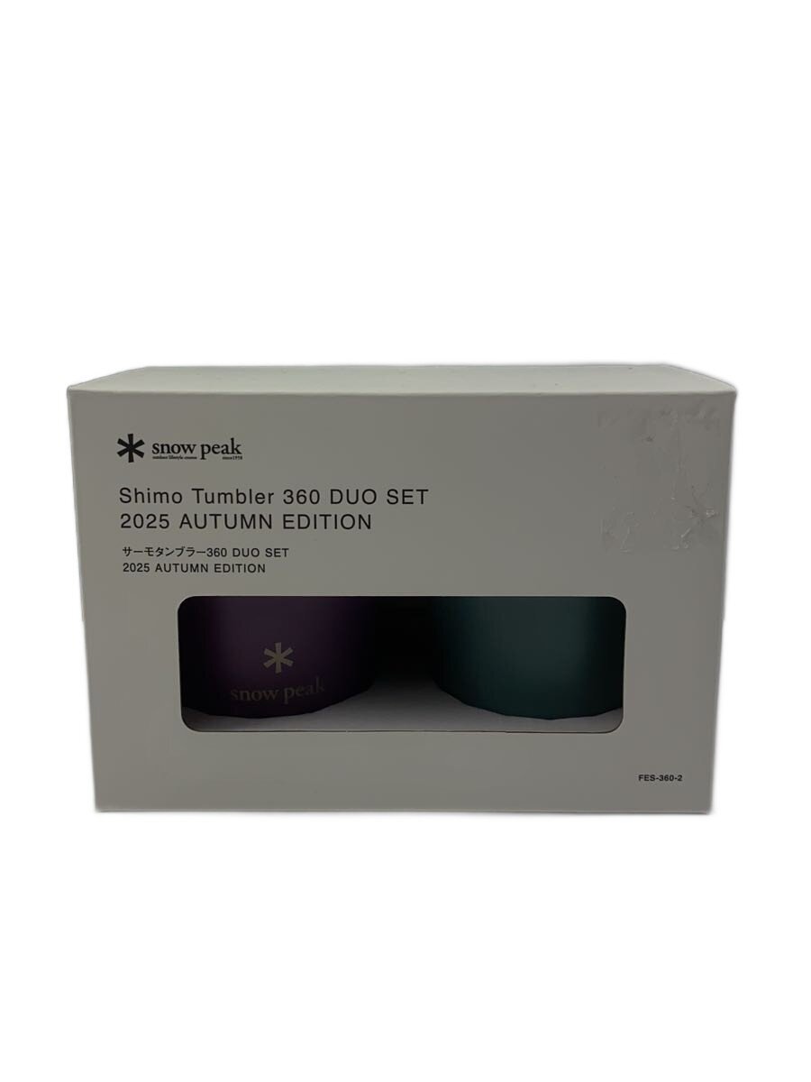 【中古】snow peak◆SHIMO TUMBLER 360 DUO SET/2025 AUTUMN EDITION//FES-360-2//【勝手もと装置】