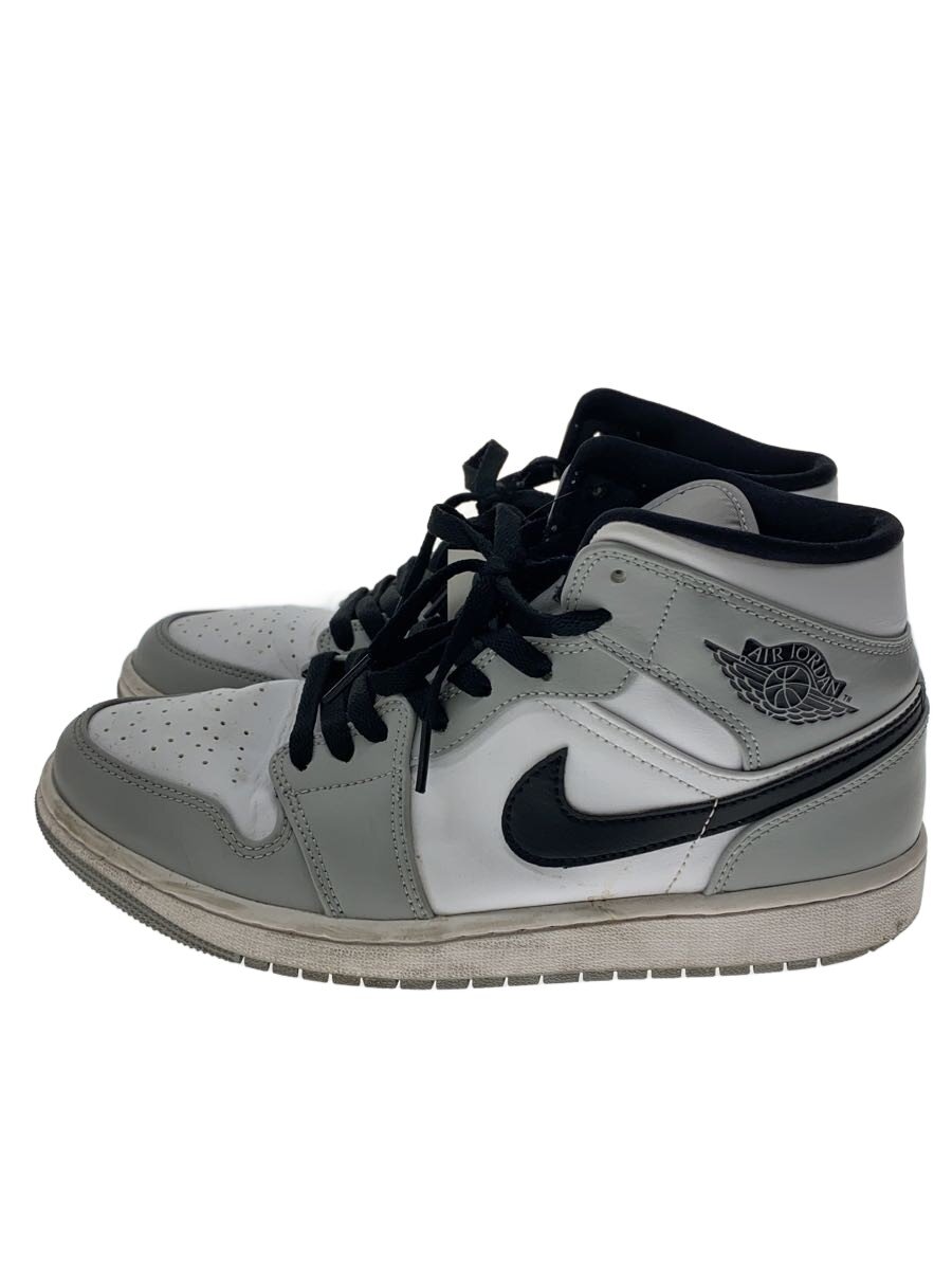 【中古】NIKE◆AIR JORDAN 1 MID/27cm/GRY【シューズ】｜2ｎｄ STREET 店