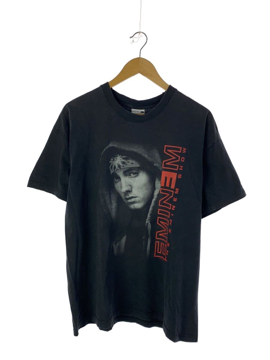 【中古】FRUIT OF THE LOOM◆プルオーバー/L/綿織物/BLK/EMINEM/2003/EMINEM SHOW【メンズウェア】