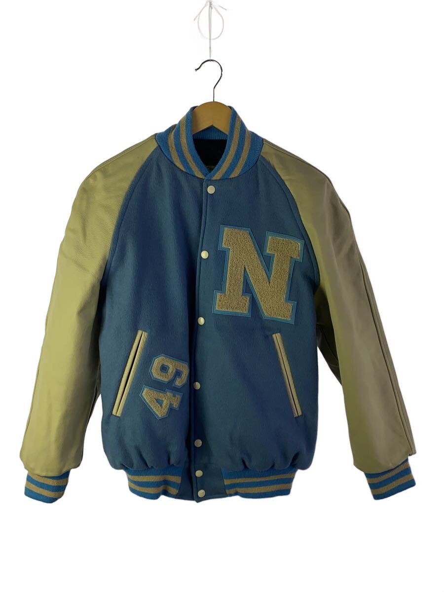 【中古】hewitt mfg◆スタジャン/38/ウール/BLU//【メンズウェア】|2nd STREET 店
